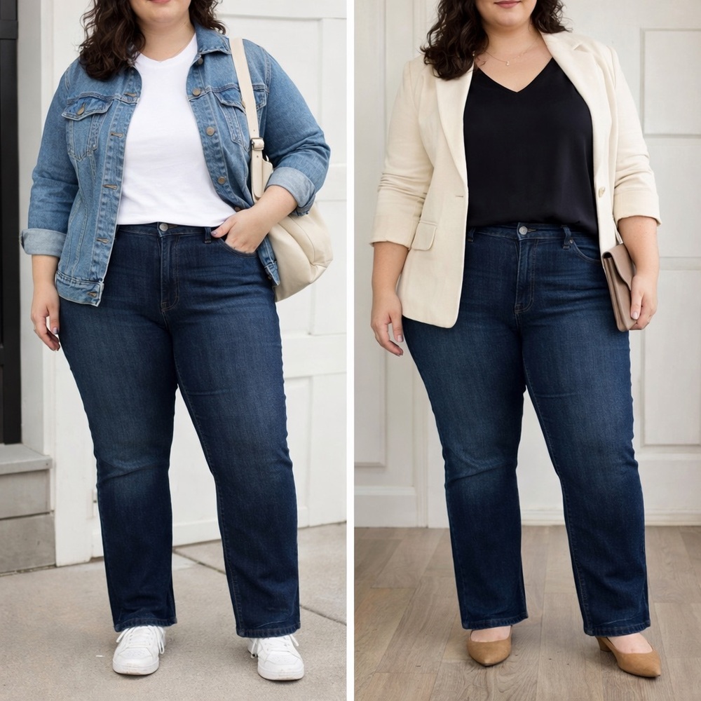 NYDJ Dark Indigo Denim Jeans